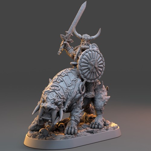 Homad the Shredder on Tuskerbeast - The Tribe Of The Fallen Flame