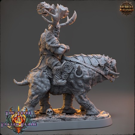 Irgut the Crusher on Tuskerbeast - The Tribe Of The Fallen Flame