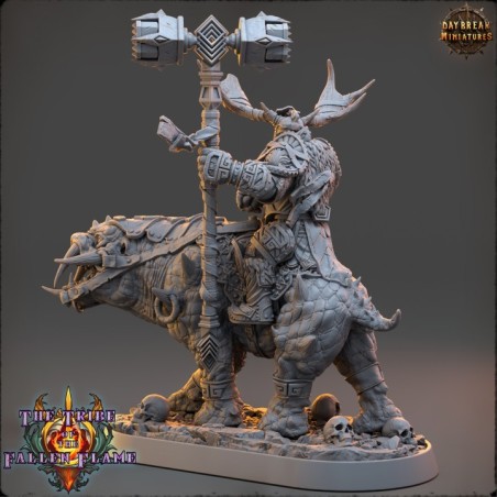 Irgut the Crusher on Tuskerbeast - The Tribe Of The Fallen Flame