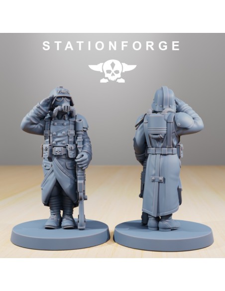 Grimguard Marching Poses