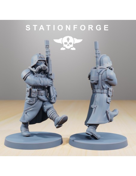Grimguard Marching Poses
