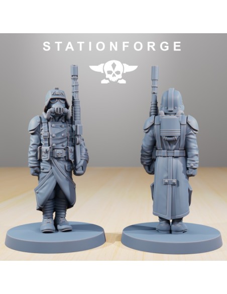 Grimguard Marching Poses