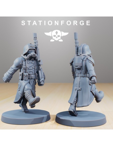 Grimguard Marching Poses