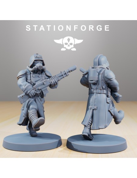 Grimguard Marching Poses