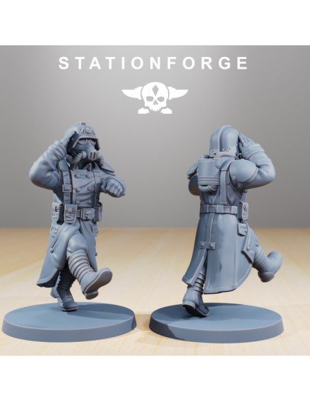 Grimguard Marching Poses