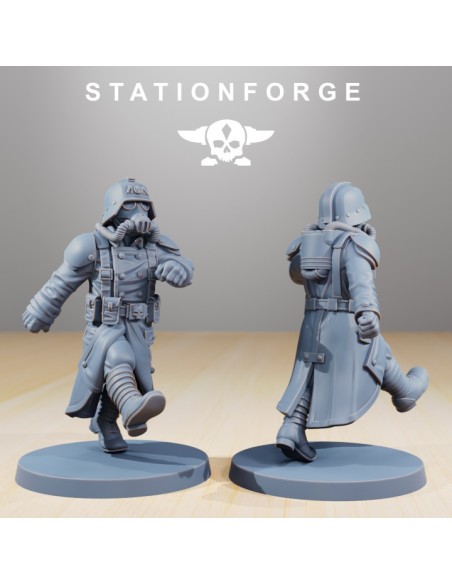 Grimguard Marching Poses