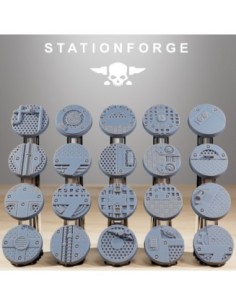 25mm Industrial Bases