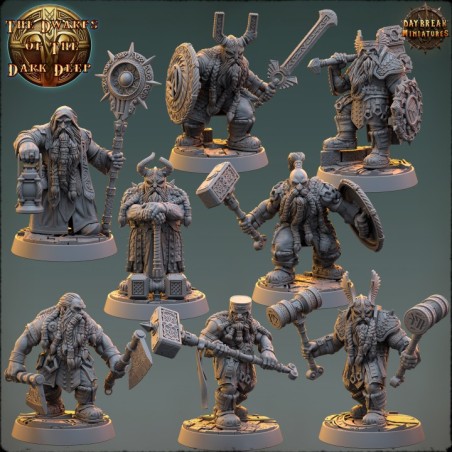 The Dwarfs of The Dark Deep - COMPLETE PACK