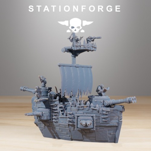 Gobs Short Pearl Battle Ship 2