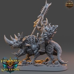 Celestus Rhinefang on Horned Wolf - The Order of Greybone 2