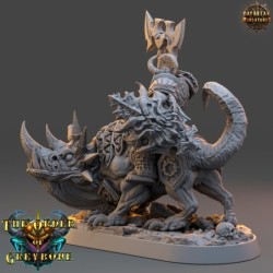 Grand Duke Anton Liechtengruber on Horned Wolf - The Order of Greybone 2