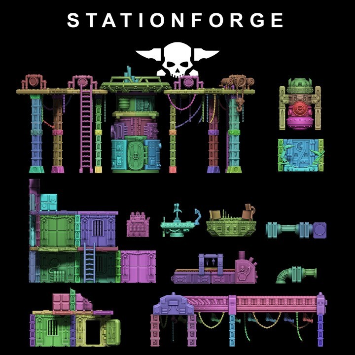 Scavenger Factory Terrain