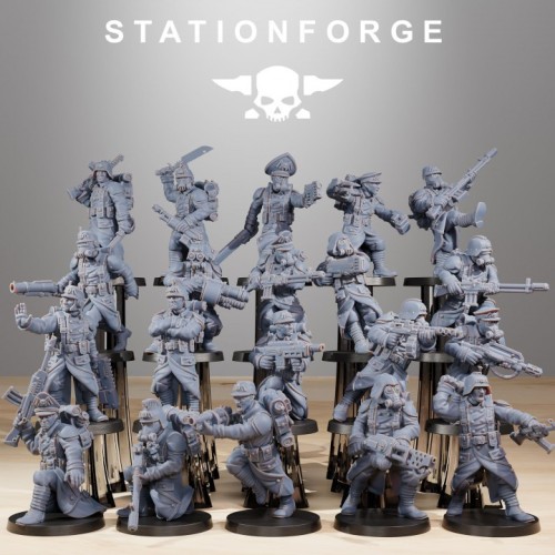 GrimGuard Builder Kit (Separate Heads)