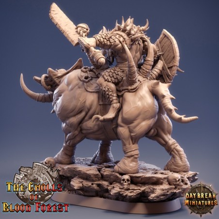 Gleesh on Grinderwulf - The Gnolls of Blood Forest
