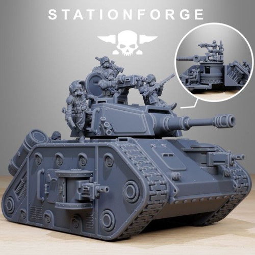 GrimGuard Battle Tank 2.0 (with interior)