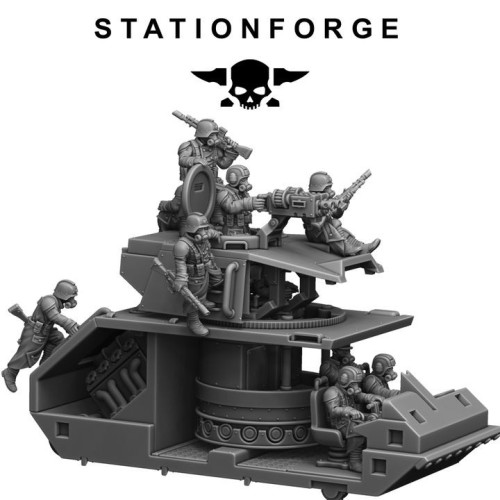 GrimGuard Battle Tank 2.0 (with interior)