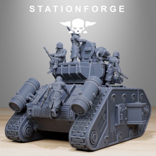 GrimGuard Battle Tank 2.0 (with interior)