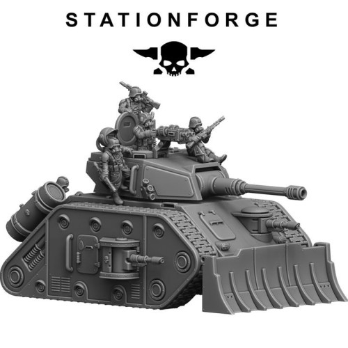 GrimGuard Battle Tank 2.0 (with interior)