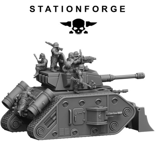 GrimGuard Battle Tank 2.0 (with interior)