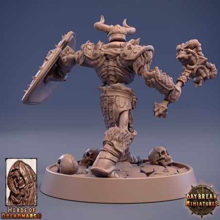 Bone Major of the Great Division - The Unliving Horde of Dreadmarsh