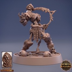 Skeleton Sergeant of the Lesser Hordes - The Unliving Horde of Dreadmarsh