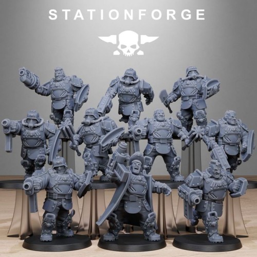 GrimGuard Armored Mutants