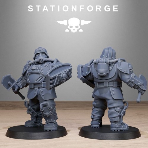 GrimGuard Armored Mutants