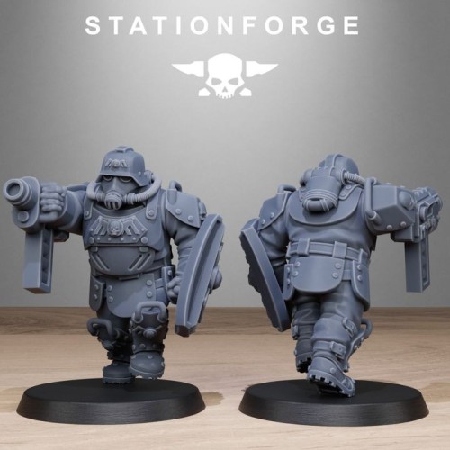 GrimGuard Armored Mutants
