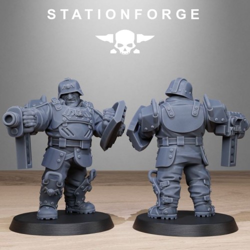 GrimGuard Armored Mutants