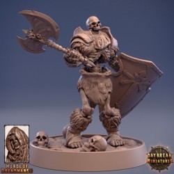 Skeleton Lieutenant of the Pale Guard - The Unliving Horde of Dreadmarsh