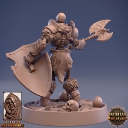 Skeleton Lieutenant of the Pale Guard - The Unliving Horde of Dreadmarsh 2