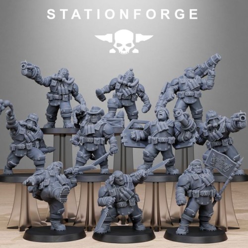 GrimGuard Jungle Fighter Mutants