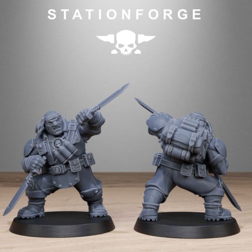 GrimGuard Jungle Fighter Mutants