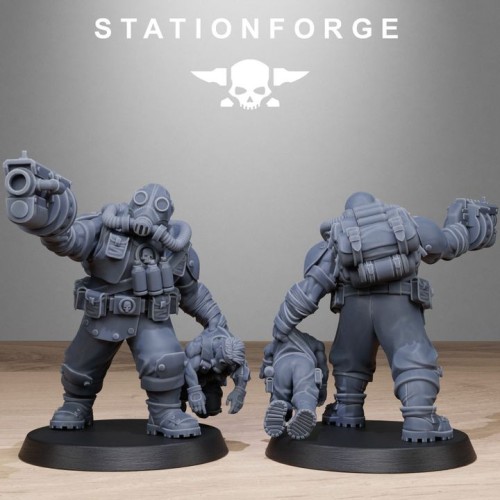 GrimGuard Jungle Fighter Mutants