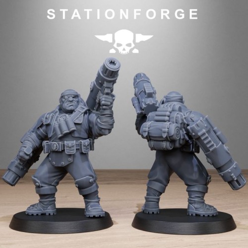 GrimGuard Jungle Fighter Mutants