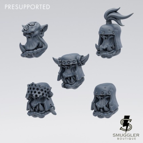 Orc Head Pack 2 2
