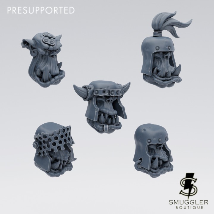 Orc Head Pack 2