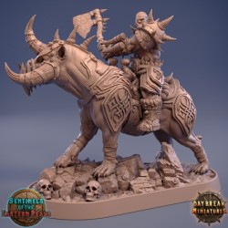Arkan Ash on Ripper Ox - Sentinels of the Eastern Peaks