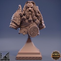 High Thane Ragnar Stoner - BUST - The White Ravens of Norrokk