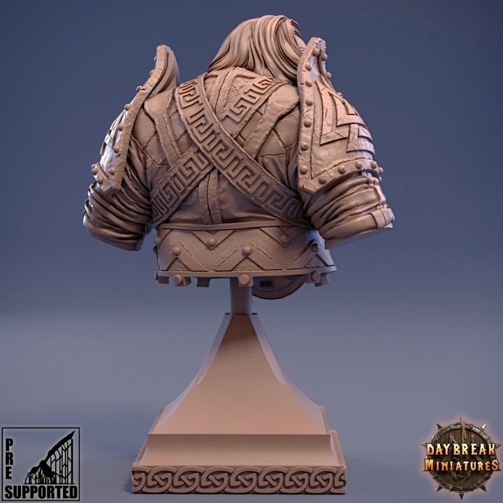 High Thane Ragnar Stoner - BUST - The White Ravens of Norrokk