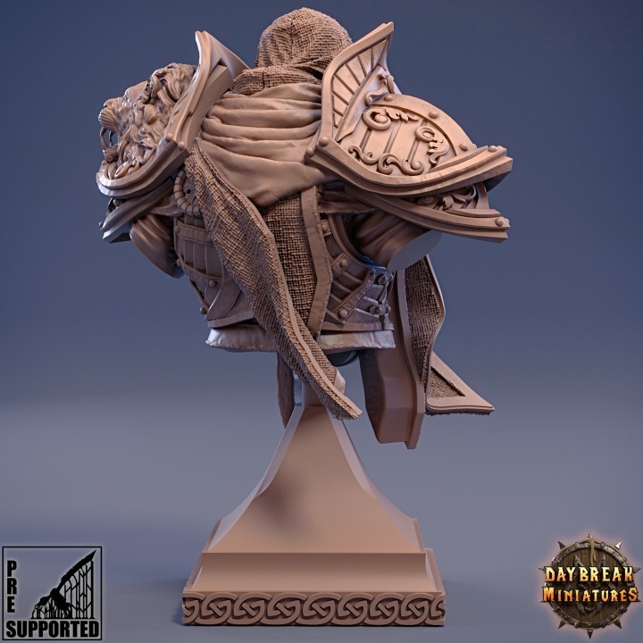 Mattias du Lion Tuant - BUST - The Paladins of The Silver Lion